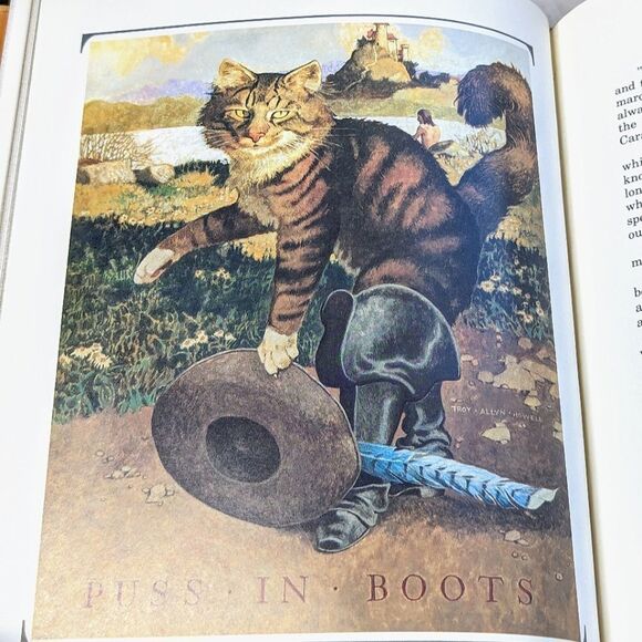 The Old Fashioned Storybook Cloth Bound Gold Edge Fairytale Volume 1985 - Picture 10 of 15